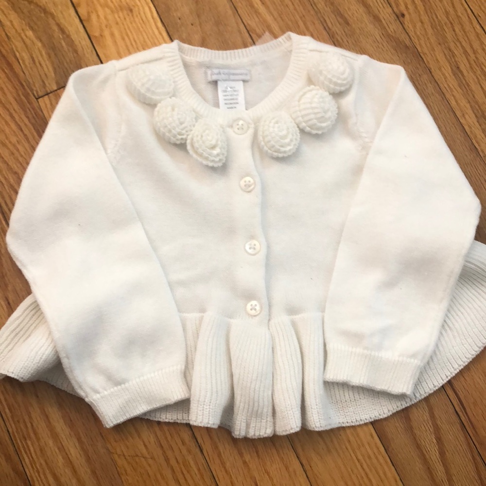 Baby Girl Jean & Sweater Set, 12 months - Picture 2 of 5